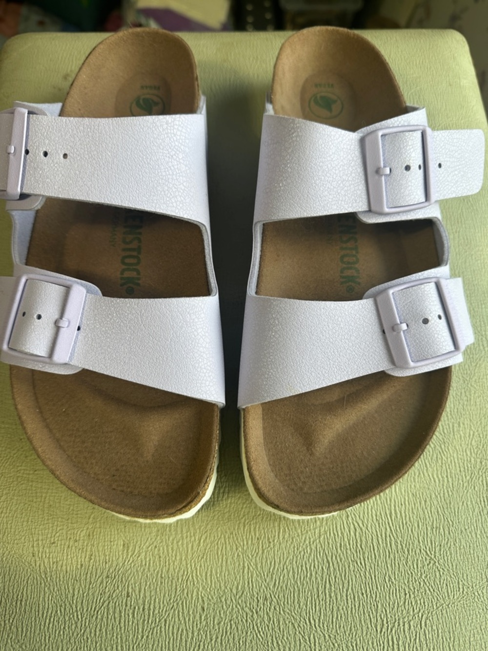 Birkenstock lilac color. Never worn. Size 39